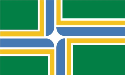 City Portland, OR, flag