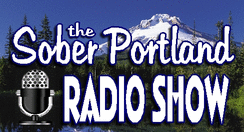 image of the Sober Portland Radio Show logo - SoberPortland.com